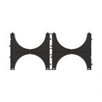 Кластер двойной для двустен. труб d110мм DKC 025112 Кластер двойной для двустен. труб d110мм DKC 025112