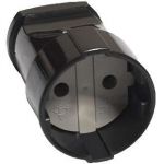 Розетка переносная 10А 250В без заземл. черн. UNIVersal А0115 Розетка переносная 10А 250В без заземл. черн. UNIVersal А0115