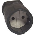 Розетка переносная 10А 250В без заземл. ПВХ-облив черн. UNIVersal ОА0150 Розетка переносная 10А 250В без заземл. ПВХ-облив черн. UNIVersal ОА0150