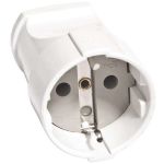 Розетка переносная 16А 250В с заземл. бел. (еврослот) UNIVersal А102 Розетка переносная 16А 250В с заземл. бел. (еврослот) UNIVersal А102