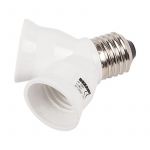 Разветвитель цокольный E27 2гн REXANT 11-8811 Разветвитель цокольный E27 2гн REXANT 11-8811