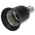 Переходник цокольный E14-E27 черн. Rexant 11-8871 Переходник цокольный E14-E27 черн. Rexant 11-8871