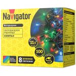 Гирлянда светодиодная 14 020 NGF-S01-100RGBY-10-11.5m-230-C8-G-IP20 NAVIGATOR 14020 Гирлянда светодиодная 14 020 NGF-S01-100RGBY-10-11.5m-230-C8-G-IP20 NAVIGATOR 14020