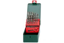 Набор сверл HSS-G 1-13мм в метал. коробке (уп.25шт) Metabo 627154000 Набор сверл HSS-G 1-13мм в метал. коробке (уп.25шт) Metabo 627154000