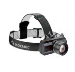 Фонарь аккумуляторный налобный XPE 3Вт с зумом литиевый аккум. 1.2А.ч ЗУ Micro USB шнур (в компл.) КОСМОС KocH3WZoo Фонарь аккумуляторный налобный XPE 3Вт с зумом литиевый аккум. 1.2А.ч ЗУ Micro USB шнур (в компл.) КОСМОС KocH3WZoo