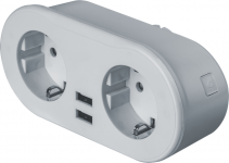 Разветвитель 2-м с заземл. 14 556 Smart Home NSH-ST-02 2хUSB с управлением по WI-FI бел. NAVIGATOR 14556 Разветвитель 2-м с заземл. 14 556 Smart Home NSH-ST-02 2хUSB с управлением по WI-FI бел. NAVIGATOR 14556