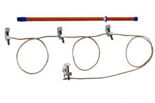 Заземление переносное ЗПП-15 Д для распред. устр. до 15кВ 25кв.мм Диэлектрик Д157665 Заземление переносное ЗПП-15 Д для распред. устр. до 15кВ 25кв.мм Диэлектрик Д157665