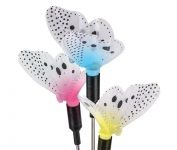 Светильник светодиодный садовый SLR-S01 "бабочки" 5RGB h=1м мультиколор на солнечн. батарее ФАZА 5006898 Светильник светодиодный садовый SLR-S01 "бабочки" 5RGB h=1м мультиколор на солнечн. батарее ФАZА 5006898