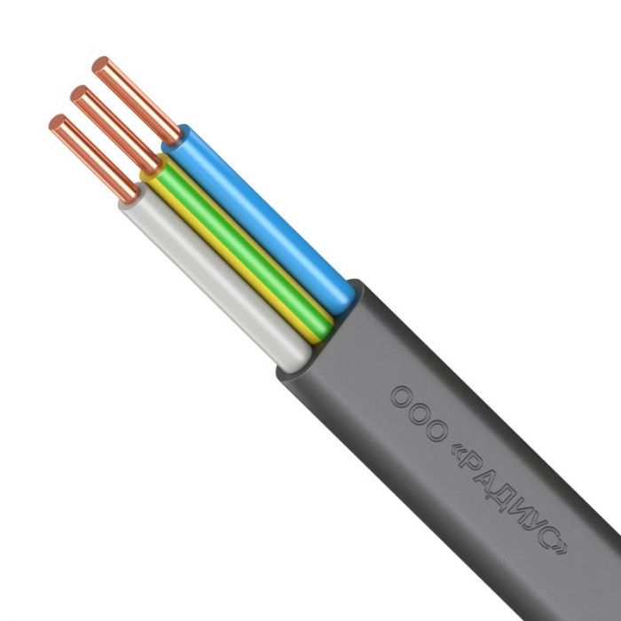 Кабель ВВГ-Пнг(А)-LSLTx 3х2.5 ОК (N PE) 0.66кВ (уп.100м) Радиус TR8126