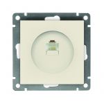 Розетка компьютерная 1-м СП Афина RJ45 кат.5E механизм сл. кость (ivory) Universal A0051-I Розетка компьютерная 1-м СП Афина RJ45 кат.5E механизм сл. кость (ivory) Universal A0051-I