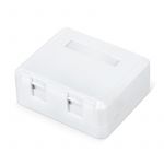 Корпус настенной розетки WR-MB-2 для установки 2-х вставок типа Keystone Jack бел. WRline 505220 Корпус настенной розетки WR-MB-2 для установки 2-х вставок типа Keystone Jack бел. WRline 505220