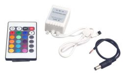 Контроллер RGB ZC-1000RC 12В 3х2А=72Вт (IR) JazzWay 3327385 Контроллер RGB ZC-1000RC 12В 3х2А=72Вт (IR) JazzWay 3327385