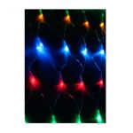 Гирлянда Сеть 240LED 1.8х1.7м с контроллером (разные режимы мигания) провод 3м IP20 мультиколор Космос KOC_NET240LED_RGB