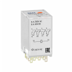 Реле промежуточное OptiRel G RP55-34-220D-6-CO КЭАЗ 281138 Реле промежуточное OptiRel G RP55-34-220D-6-CO КЭАЗ 281138