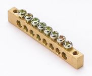 Шина нулевая 8 групп/крепеж по краям 6х9мм DEKraft 32002DEK Шина нулевая 8 групп/крепеж по краям 6х9мм DEKraft 32002DEK