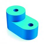 Изолятор угловой ИУ-101 для нулевой шины син. DEKraft 32253DEK Изолятор угловой ИУ-101 для нулевой шины син. DEKraft 32253DEK