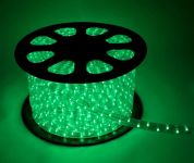 Шнур светодиодный Дюралайт 2W 1.8Вт/м IP65 220В d13мм постоянное свечение зел. (уп.100м) КОСМОС KOC-DL-2W13-G Шнур светодиодный Дюралайт 2W 1.8Вт/м IP65 220В d13мм постоянное свечение зел. (уп.100м) КОСМОС KOC-DL-2W13-G