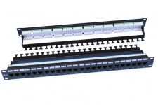 Патч-панель 19дюйм 1U RJ45 кат.6 24 порта Dual IDC ROHS PP3-19-24-8P8C-C6-110D черн. Hyperline 246107 Патч-панель 19дюйм 1U RJ45 кат.6 24 порта Dual IDC ROHS PP3-19-24-8P8C-C6-110D черн. Hyperline 246107