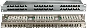 Патч-панель 19дюйм 1U кат.5E полн. экранир. 48 портов RJ45 Dual IDC PPHD-19-48-8P8C-C5E-SH-110D высок. плотности Hyperline 420641 Патч-панель 19дюйм 1U кат.5E полн. экранир. 48 портов RJ45 Dual IDC PPHD-19-48-8P8C-C5E-SH-110D высок. плотности Hyperline 420641