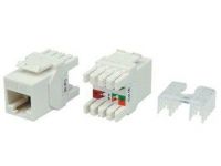 Вставка Keystone Jack RJ45 (8P8C) кат.5E KJ8-8P8C-C5e-180-WH тип 180град. бел. Hyperline 426192 Вставка Keystone Jack RJ45 (8P8C) кат.5E KJ8-8P8C-C5e-180-WH тип 180град. бел. Hyperline 426192