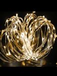 Гирлянда светодиодная "Золотые нити" 10м 100LED в виде капель 220В Космос KOCNL-EL151 Гирлянда светодиодная "Золотые нити" 10м 100LED в виде капель 220В Космос KOCNL-EL151