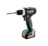 Дрель-шуруповерт аккумуляторная PowerMaxx BS 12 акк.шпв. 2х2А.ч Li-Ion упак. кейс Metabo 601036500 Дрель-шуруповерт аккумуляторная PowerMaxx BS 12 акк.шпв. 2х2А.ч Li-Ion упак. кейс Metabo 601036500
