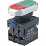 Кнопка двойная NP8-11SD 1НО+1НЗ желт. AC 110В-220В(LED) IP65 (R) CHINT 667175 Кнопка двойная NP8-11SD 1НО+1НЗ желт. AC 110В-220В(LED) IP65 (R) CHINT 667175