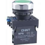 Кнопка управления NP8-10BND/3 1НО зел. AC 110В-220В(LED) IP65 (R) CHINT 667251 Кнопка управления NP8-10BND/3 1НО зел. AC 110В-220В(LED) IP65 (R) CHINT 667251