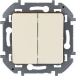 Выключатель 2-кл. Inspiria 10А IP20 250В 10AX механизм сл. кость Leg 673621 Выключатель 2-кл. Inspiria 10А IP20 250В 10AX механизм сл. кость Leg 673621