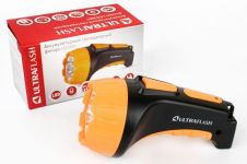 Фонарь аккумуляторный LED3807 7LED 2 режима аккум. SLA 220В пластик. черн./желт. (кор.) Ultraflash 9216 Фонарь аккумуляторный LED3807 7LED 2 режима аккум. SLA 220В пластик. черн./желт. (кор.) Ultraflash 9216
