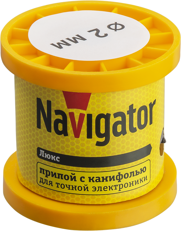 Припой 93 084 NEM-Pos02-61K-2-K100 (ПОС-61; катушка; 2мм; 100 г) Navigator 93084