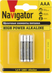 Элемент питания алкалиновый AAA/LR03 94 750 NBT-NE-LR03-BP2 (блист.2шт) NAVIGATOR 94750 Элемент питания алкалиновый AAA/LR03 94 750 NBT-NE-LR03-BP2 (блист.2шт) NAVIGATOR 94750