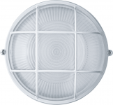 Светильник ЛОН 94 803 NBL-R2-60-E27/WH 1х60Вт E27 IP54 (аналог НПБ 1302 бел. круг с решеткой 60Вт) Navigator 94803 Светильник ЛОН 94 803 NBL-R2-60-E27/WH 1х60Вт E27 IP54 (аналог НПБ 1302 бел. круг с решеткой 60Вт) Navigator 94803