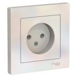 Розетка 1-м СП AtlasDesign 16А IP20 без заземл. в сборе жемчуж. SE ATN000440 Розетка 1-м СП AtlasDesign 16А IP20 без заземл. в сборе жемчуж. SE ATN000440