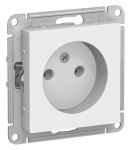 Розетка AtlasDesign 16А без заземл. без шторок механизм лотос SE ATN001341 Розетка AtlasDesign 16А без заземл. без шторок механизм лотос SE ATN001341