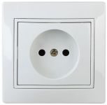 Розетка 1-м СП Plano 1-201-01 16А IP20 250В 2P бел. Intro Б0027607 Розетка 1-м СП Plano 1-201-01 16А IP20 250В 2P бел. Intro Б0027607