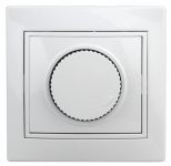 Светорегулятор СП Plano 1-401-01 поворотный 600Вт 230В IP20 бел. Intro Б0027623 Светорегулятор СП Plano 1-401-01 поворотный 600Вт 230В IP20 бел. Intro Б0027623