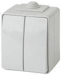Выключатель 2-кл. ОП Эра Эксперт 10А IP65 11-1604-03 250В 10AX (10/100/1600) сер. Эра Б0035976 Выключатель 2-кл. ОП Эра Эксперт 10А IP65 11-1604-03 250В 10AX (10/100/1600) сер. Эра Б0035976