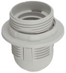 Патрон E27 с кольцом пластик бел. (х50) (50/400/4800) Эра Б0043748 Патрон E27 с кольцом пластик бел. (х50) (50/400/4800) Эра Б0043748