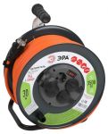Удлинитель силовой RMx-4es-3x2.5-30m-IP44 на метал. катушке с заземлением и выключателем 4 розетки 30м ПВС Эра Б0052920 Удлинитель силовой RMx-4es-3x2.5-30m-IP44 на метал. катушке с заземлением и выключателем 4 розетки 30м ПВС Эра Б0052920