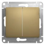 Переключатель проходной 2-кл. СП Glossa 10А IP20 (сх. 6/2) 10AX механизм титан SE GSL000465 Переключатель проходной 2-кл. СП Glossa 10А IP20 (сх. 6/2) 10AX механизм титан SE GSL000465