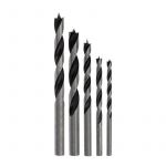 Набор сверл по дереву 4-10мм 5шт Kranz KR-91-0750 Набор сверл по дереву 4-10мм 5шт Kranz KR-91-0750