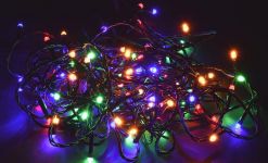 Гирлянда "Нить" 10м 100LED RGB IP20 провод зел. 230В с контроллером 8 режимов IEK LGDB110-3-100-10-G-S-20 Гирлянда "Нить" 10м 100LED RGB IP20 провод зел. 230В с контроллером 8 режимов IEK LGDB110-3-100-10-G-S-20