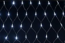 Гирлянда "Сеть" 1.5х1.5м 160LED бел. IP20 провод прозр. 230В с контроллером 8 режимов IEK LGDB410-2-160-L1-T-S-44 Гирлянда "Сеть" 1.5х1.5м 160LED бел. IP20 провод прозр. 230В с контроллером 8 режимов IEK LGDB410-2-160-L1-T-S-44