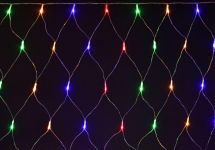 Гирлянда "Сеть" 1.5х1.5м 160LED RGB IP20 провод прозр. 230В с контроллером 8 режимов IEK LGDB410-3-160-L1-T-S-44 Гирлянда "Сеть" 1.5х1.5м 160LED RGB IP20 провод прозр. 230В с контроллером 8 режимов IEK LGDB410-3-160-L1-T-S-44