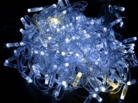 Гирлянда "Нить" 10м 100LED бел. IP44 провод прозр. 230В мерцание транзит IEK LGDU121-2-100-10-T-S-44 Гирлянда "Нить" 10м 100LED бел. IP44 провод прозр. 230В мерцание транзит IEK LGDU121-2-100-10-T-S-44