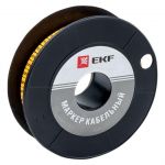 Маркер каб. 1.5кв.мм "6" (к-1000ед) (ЕС-0) EKF plc-KM-1.5-6 Маркер каб. 1.5кв.мм "6" (к-1000ед) (ЕС-0) EKF plc-KM-1.5-6