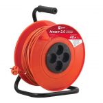 Удлинитель на катушке 4х40м без заземл. 6А IP20 Атлант 2.0 1.3кВт ПВС 2х0.75 PROxima EKF UKA02-06-275-4-40 Удлинитель на катушке 4х40м без заземл. 6А IP20 Атлант 2.0 1.3кВт ПВС 2х0.75 PROxima EKF UKA02-06-275-4-40