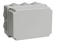 Коробка распаячная ОП 190х140х120 IP44 КМ41245 (10 каб.ввод.) IEK UKO10-190-140-120-K41-44 Коробка распаячная ОП 190х140х120 IP44 КМ41245 (10 каб.ввод.) IEK UKO10-190-140-120-K41-44
