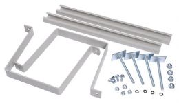 Комплект крепления металлокорпуса к столбу скобой IEK YKK-0-126 Комплект крепления металлокорпуса к столбу скобой IEK YKK-0-126